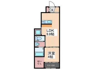La Seine【1階】の間取り