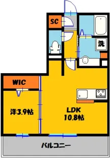 チェルボ【2階】の間取り