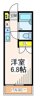 デューン仙川【2階】の間取り