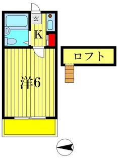 カーサ青砥【2階】の間取り