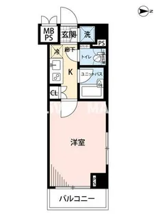 ルーブル清澄白河【3階】の間取り