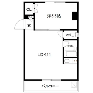 シーマ神水【4階】の間取り