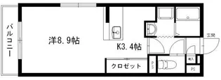 グランストーク立野【4階】の間取り