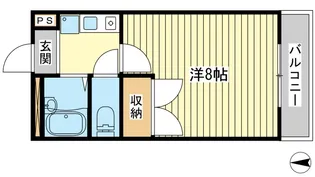 ドリーム三条【2階】の間取り