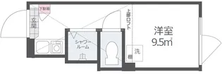 NORTH HILL Shinjuku WEST【2階】の間取り
