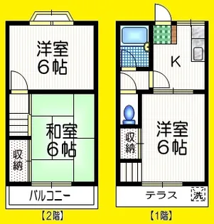 メゾン サンフラワーの間取り
