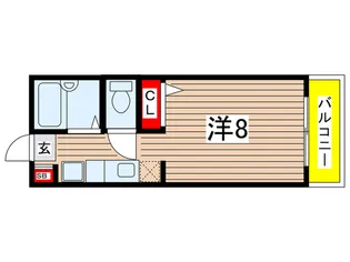 メゾンエトワール3【2階】の間取り