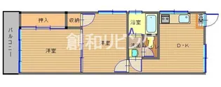 マンション三宅【2階】の間取り