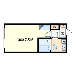 星野ビル【4階】の間取り
