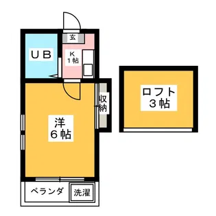 塚原ハイム【2階】の間取り