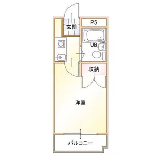 アヴェニアマンション【1階】の間取り