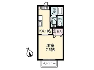 ハイツ You-wa A棟B棟の間取り