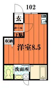 K・スイート【1階】の間取り