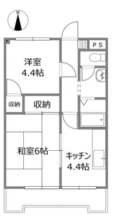 ハイツレシェンテ【2階】の間取り