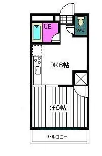 ウィスタリアハイツ【2階】の間取り