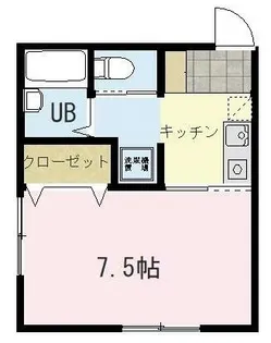 メルヴィーユ新横浜II【2階】の間取り