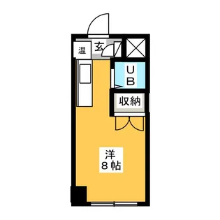 サンシャワーハウス【3階】の間取り