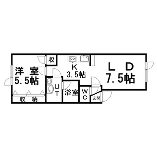 ペットハウス寿【2階】の間取り