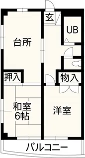 エルムハイツ【2階】の間取り