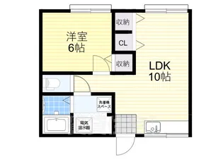 マンションヒライ【3階】の間取り