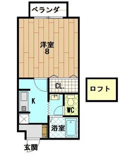 セジュールM【2階】の間取り