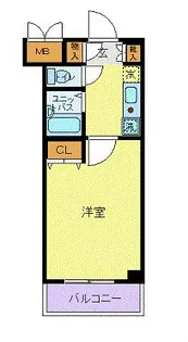 カテリーナ両国【4階】の間取り