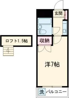 サニーライフ四谷【3階】の間取り