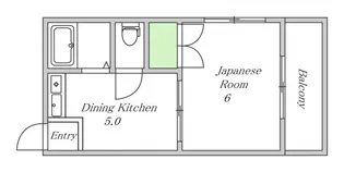 サンロード久保田【4階】の間取り