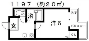DHマンション【2階】の間取り