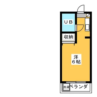 カーサふじ【1階】の間取り