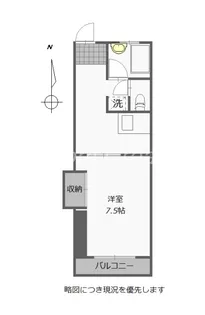セブンハイツ【2階】の間取り