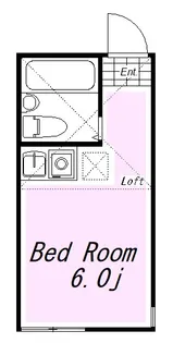 ユナイト子安台ミルフィーユの杜【2階】の間取り