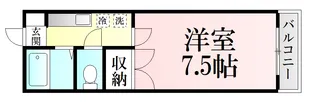 ルミナス青葉ビル【3階】の間取り