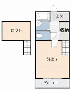 M&M【2階】の間取り