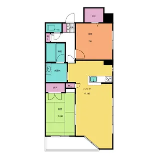 アパガーデンパレス高崎【11階】の間取り