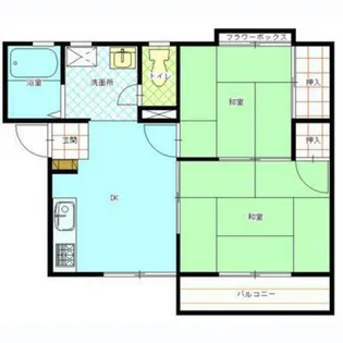 サンライフ今井【2階】の間取り
