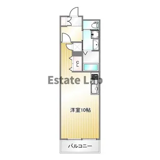 S-FORT神戸神楽町【11階】の間取り