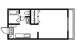 クレールメゾンB棟【2階】の間取り