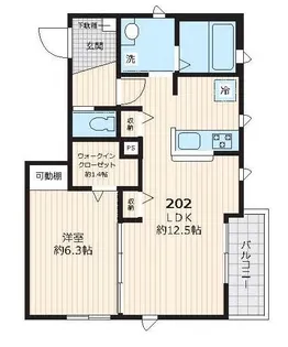 東京都杉並区梅里1【アパート】の間取り