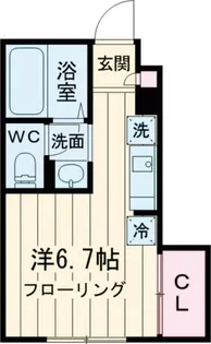 東京都葛飾区高砂3【アパート】の間取り