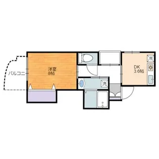滋賀県彦根市高宮町【マンション】の間取り