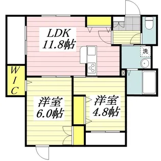 東京都八王子市中野上町1【マンション】の間取り