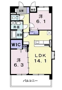 モヤ コリバ【1階】の間取り