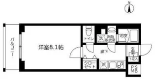 ルフレ プレミアム上北沢【4階】の間取り