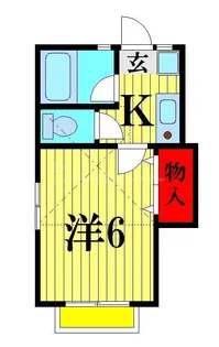 クリーンエフ2【2階】の間取り