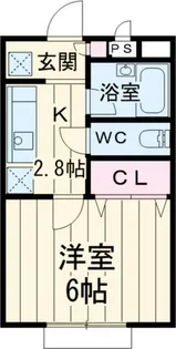 アーバンコート松庵【2階】の間取り