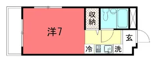 アールコーポ岡崎【2階】の間取り
