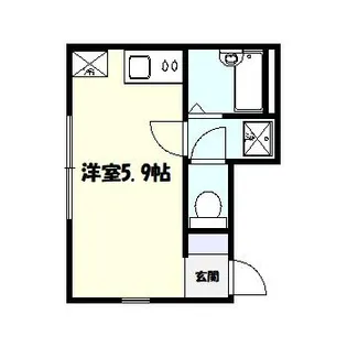 HKハウス神大寺【2階】の間取り