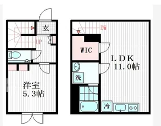 HJ PLACE SHIROKANE【1階】の間取り