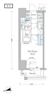 東京都品川区戸越3【マンション】の間取り